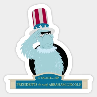 Hall of Presidents - Sam Eagle Sticker